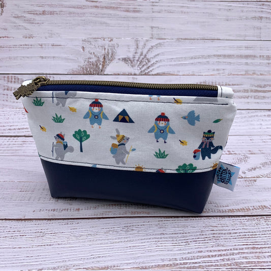 Hiking Critters - Reuseable Split Snack Bag