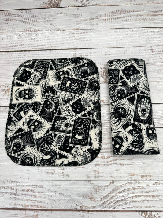 Spooky Tarot - Reusable Paperless Towels - 6 Pack