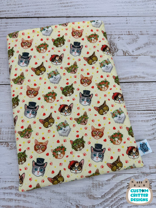 Flower Crown Cats - Book Sleeve