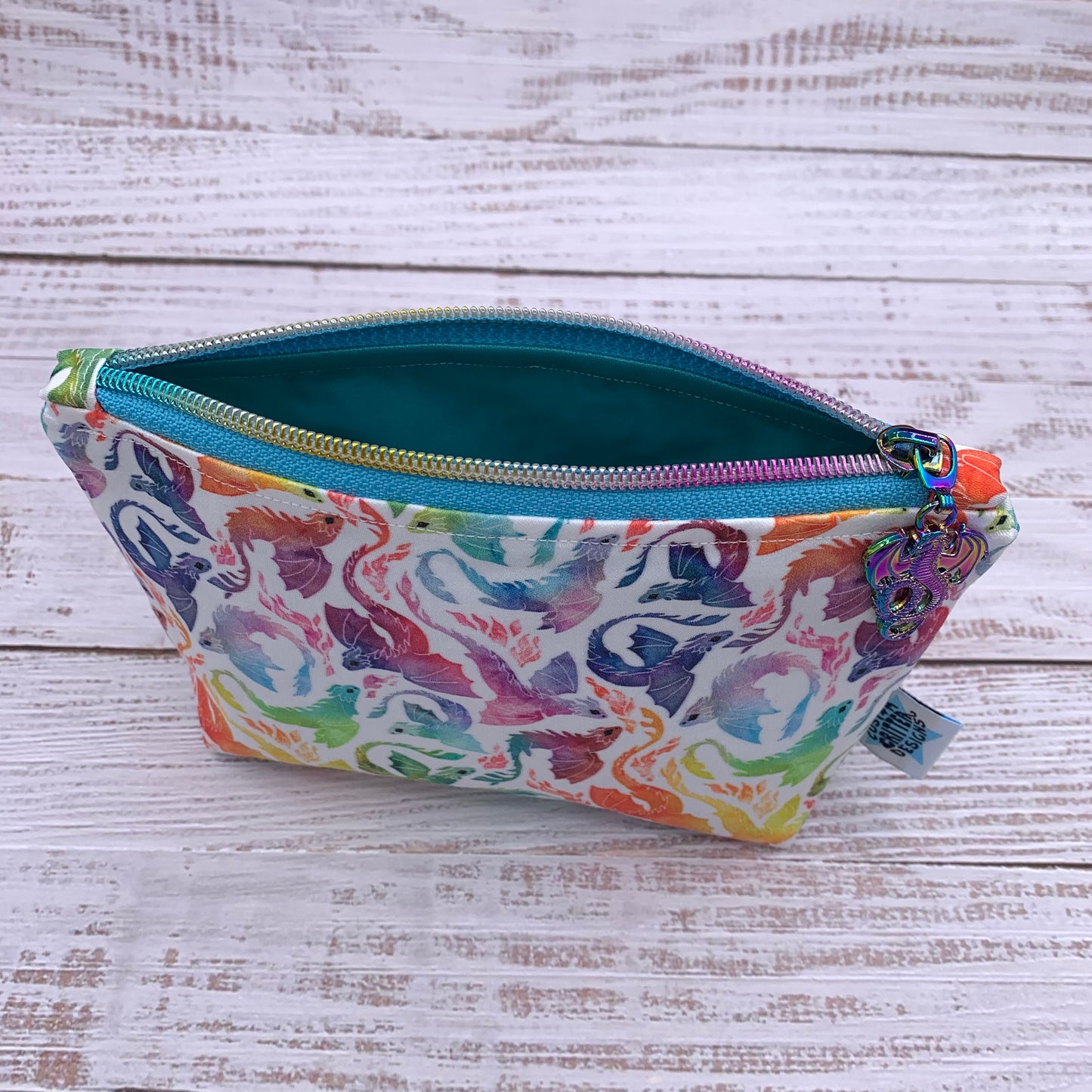 Rainbow Dragons - Reusable Snack Bag