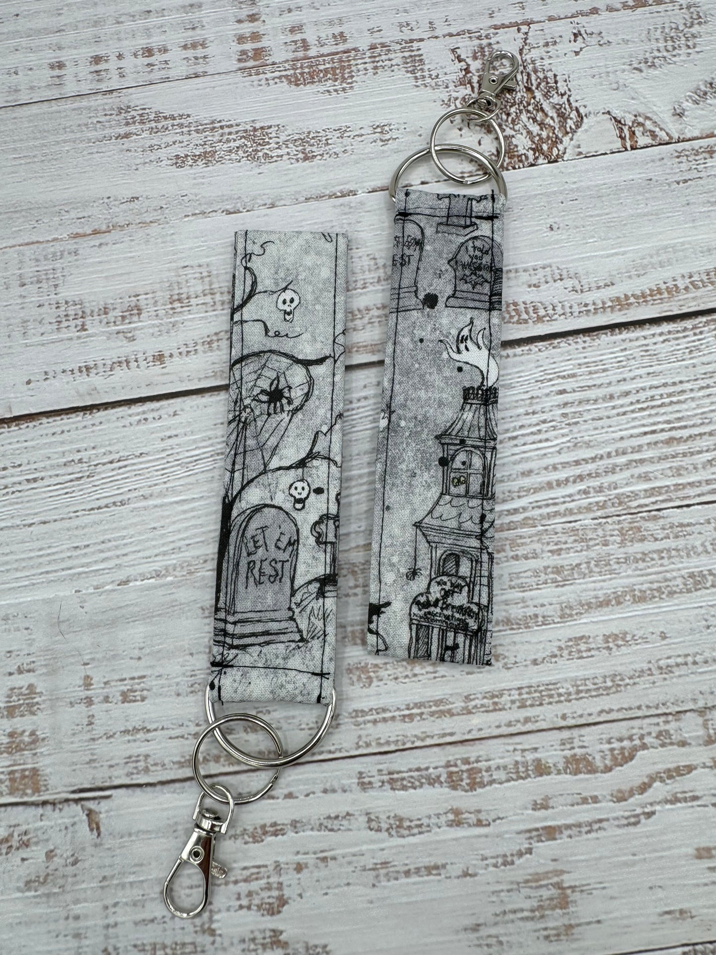 Halloween & Autumn Wristlet Keychains