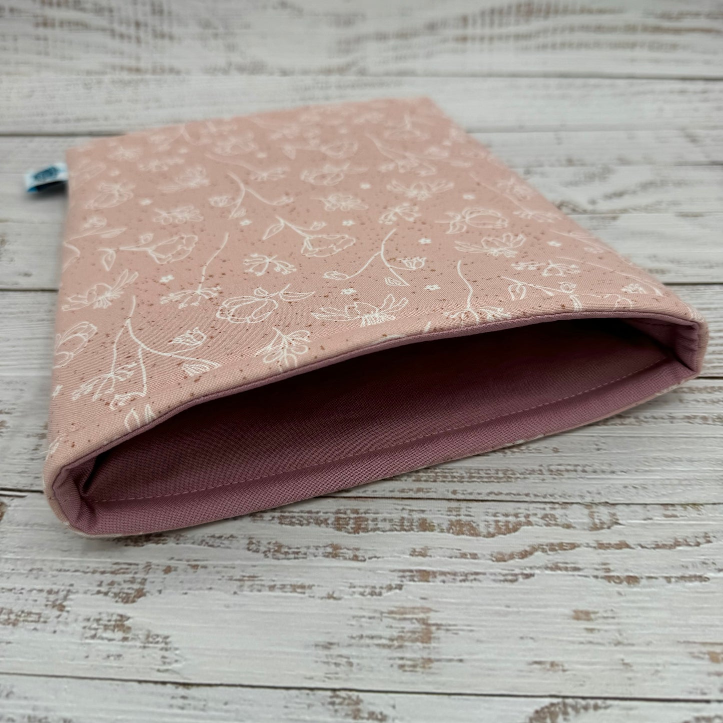 Dainty Pink Florals - Book Sleeve