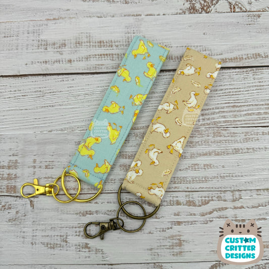 Little Duckies - Wristlet Keychain