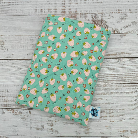 Pink Strawberries - Book Sleeve