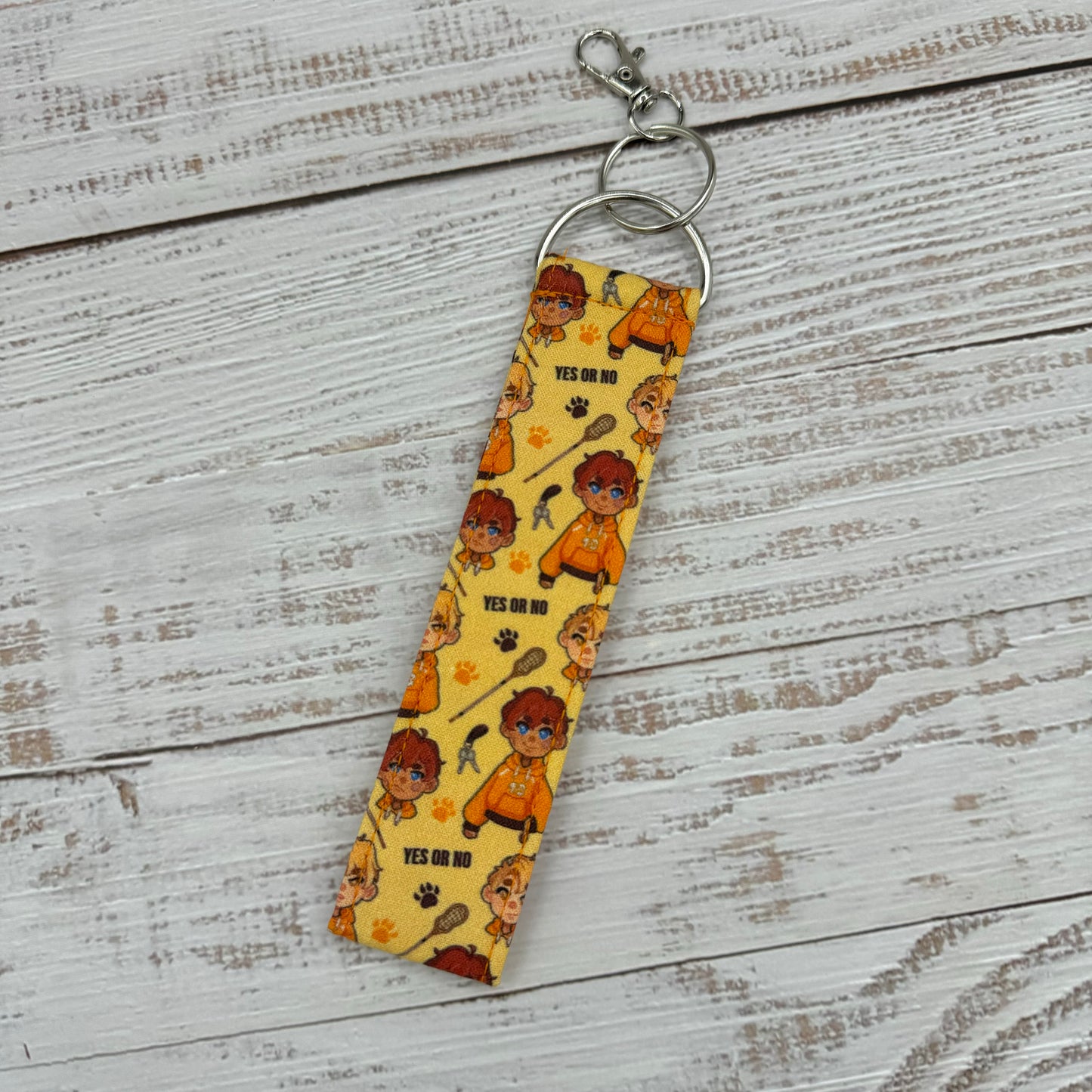 AFTG Yes Or No - Wristlet Keychain