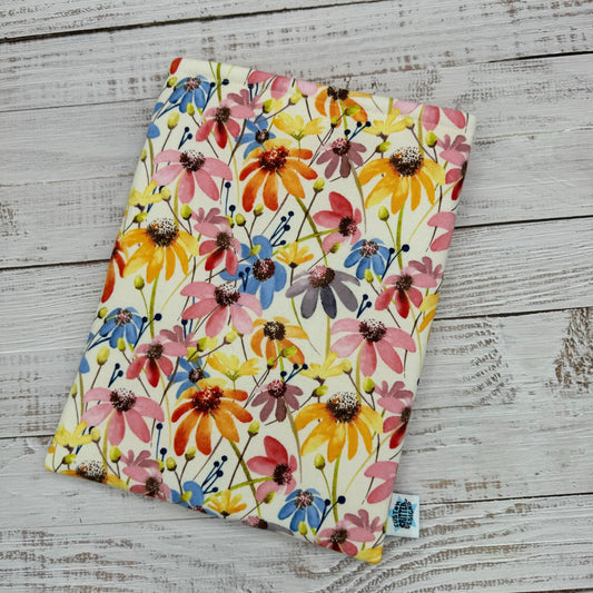 Watercolor Daisies - Book Sleeve