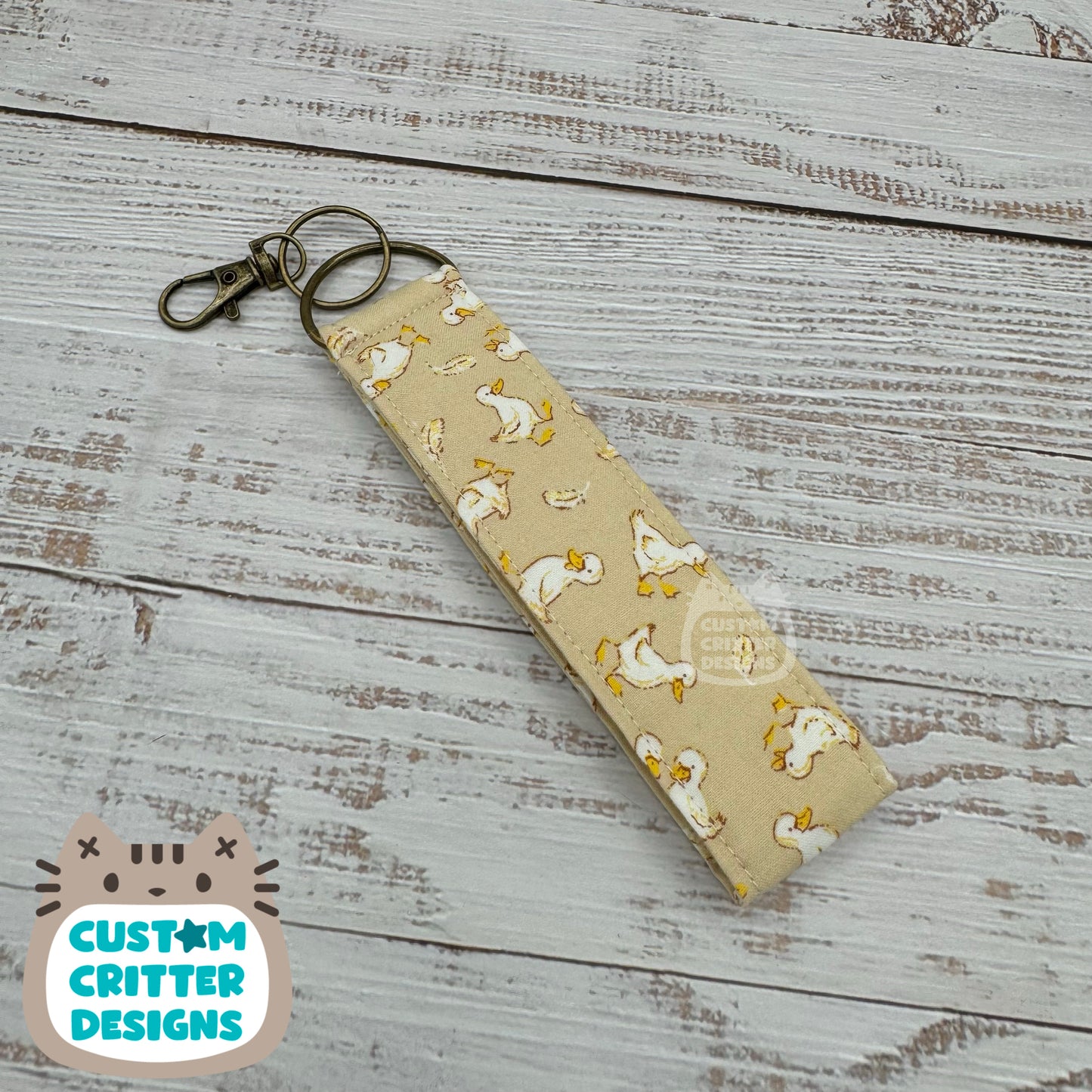 Little Duckies - Wristlet Keychain