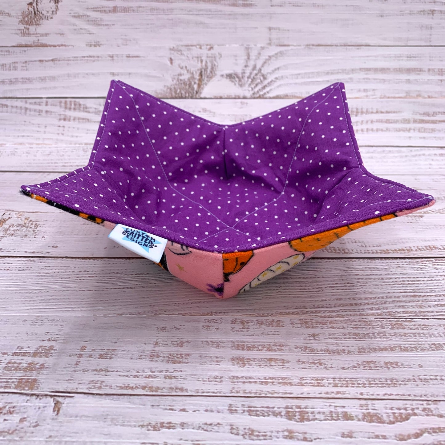 Retro Mystic Pumpkins Bowl Cozies - Not Microwavable!