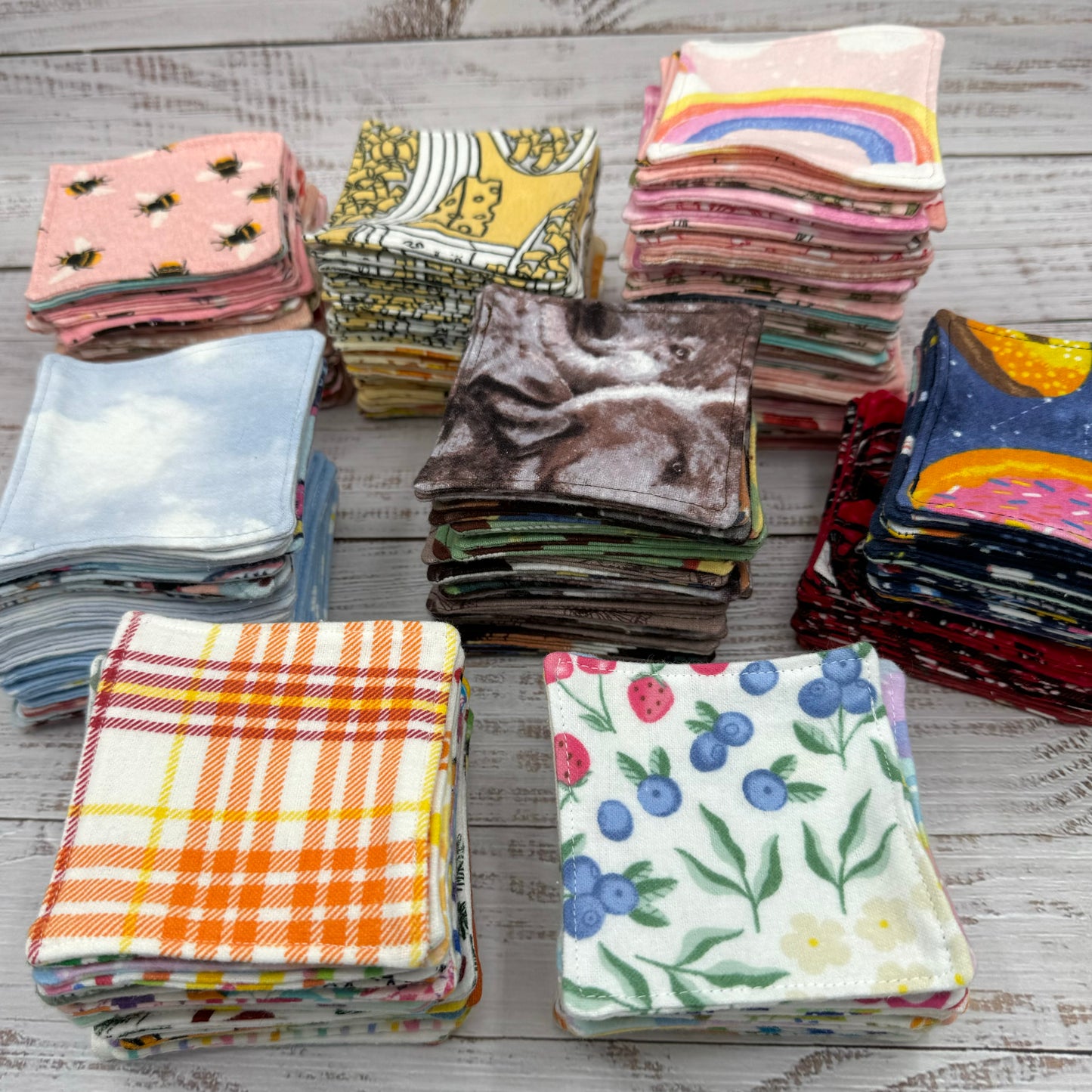 Reusable Facial Pads - Makeup Removers - Mystery 8 Pack