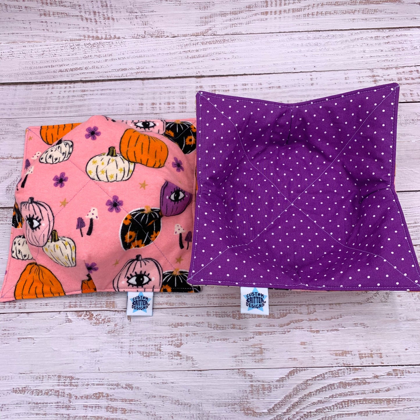 Retro Mystic Pumpkins Bowl Cozies - Not Microwavable!