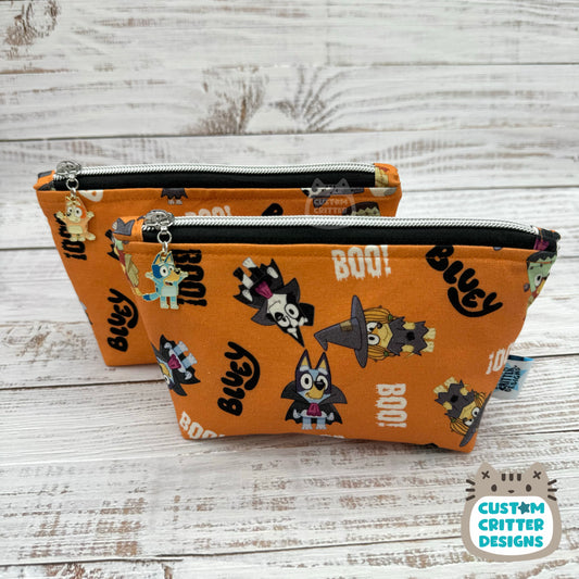 Boo Halloween Bluey - Reusable Snack Bag