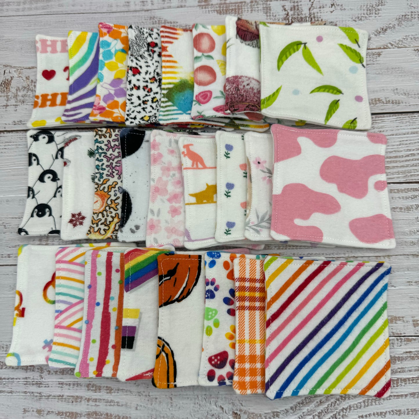 Reusable Facial Pads - Makeup Removers - Mystery 6 Pack