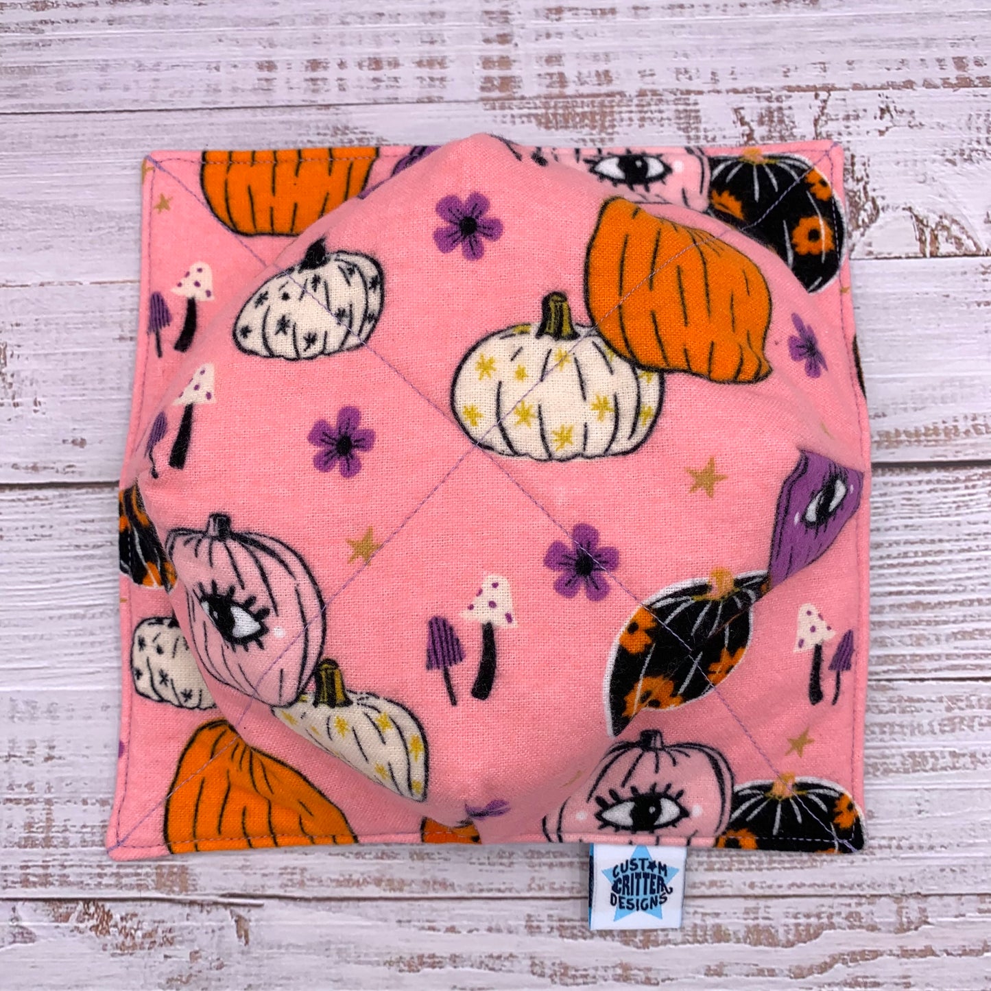 Retro Mystic Pumpkins Bowl Cozies - Not Microwavable!