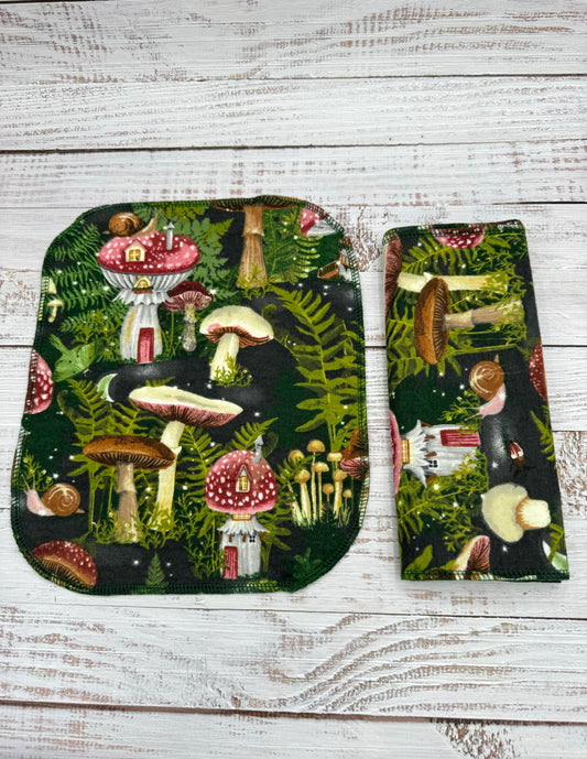 Fairy Houses - Reusable Paperless Towels - 6 Pack