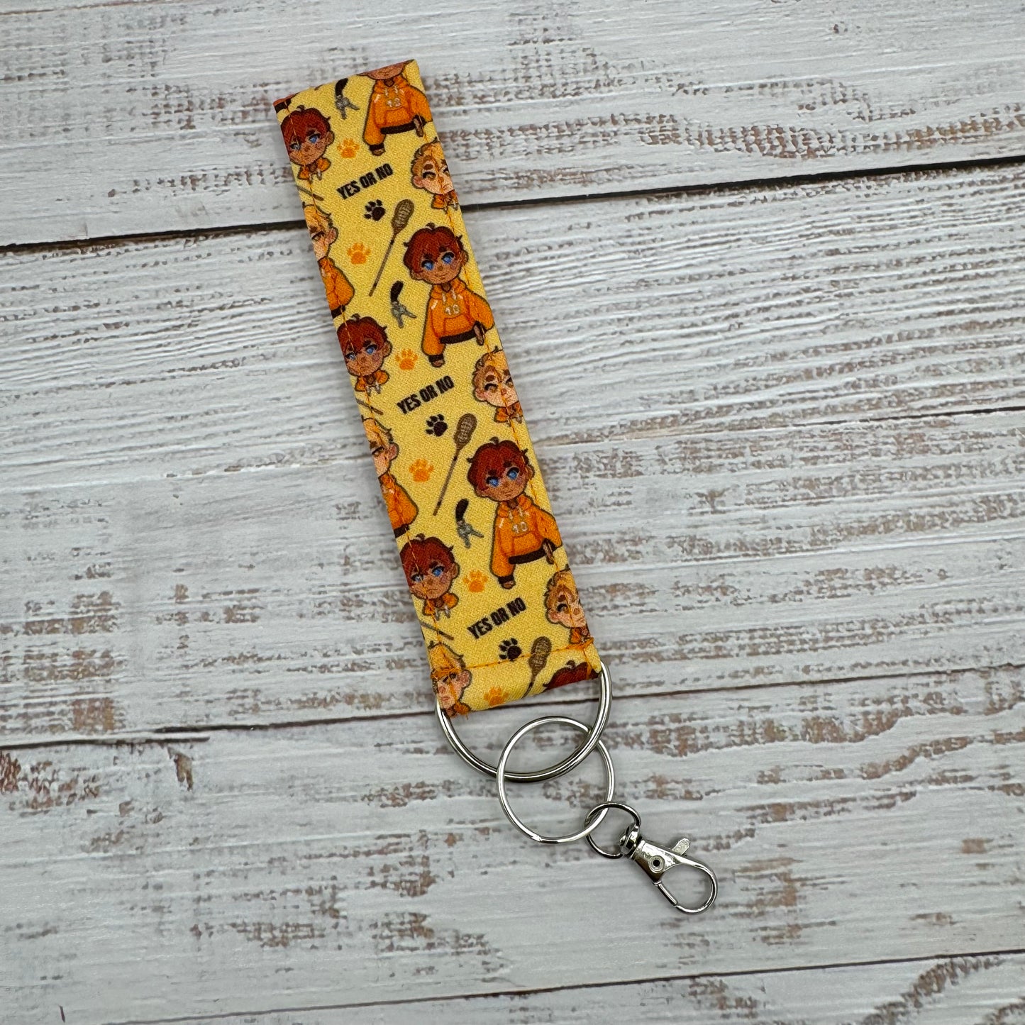 AFTG Yes Or No - Wristlet Keychain