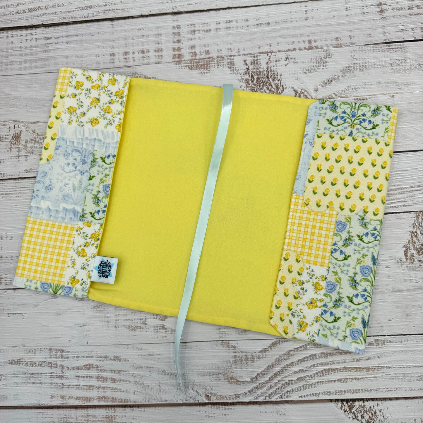 Patchwork Floral - Adjustable Dust Jacket, Book Cover