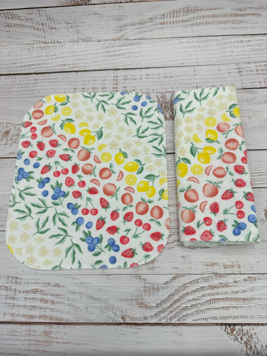 Fruit Medley - Reusable Paperless Towels - 6 Pack