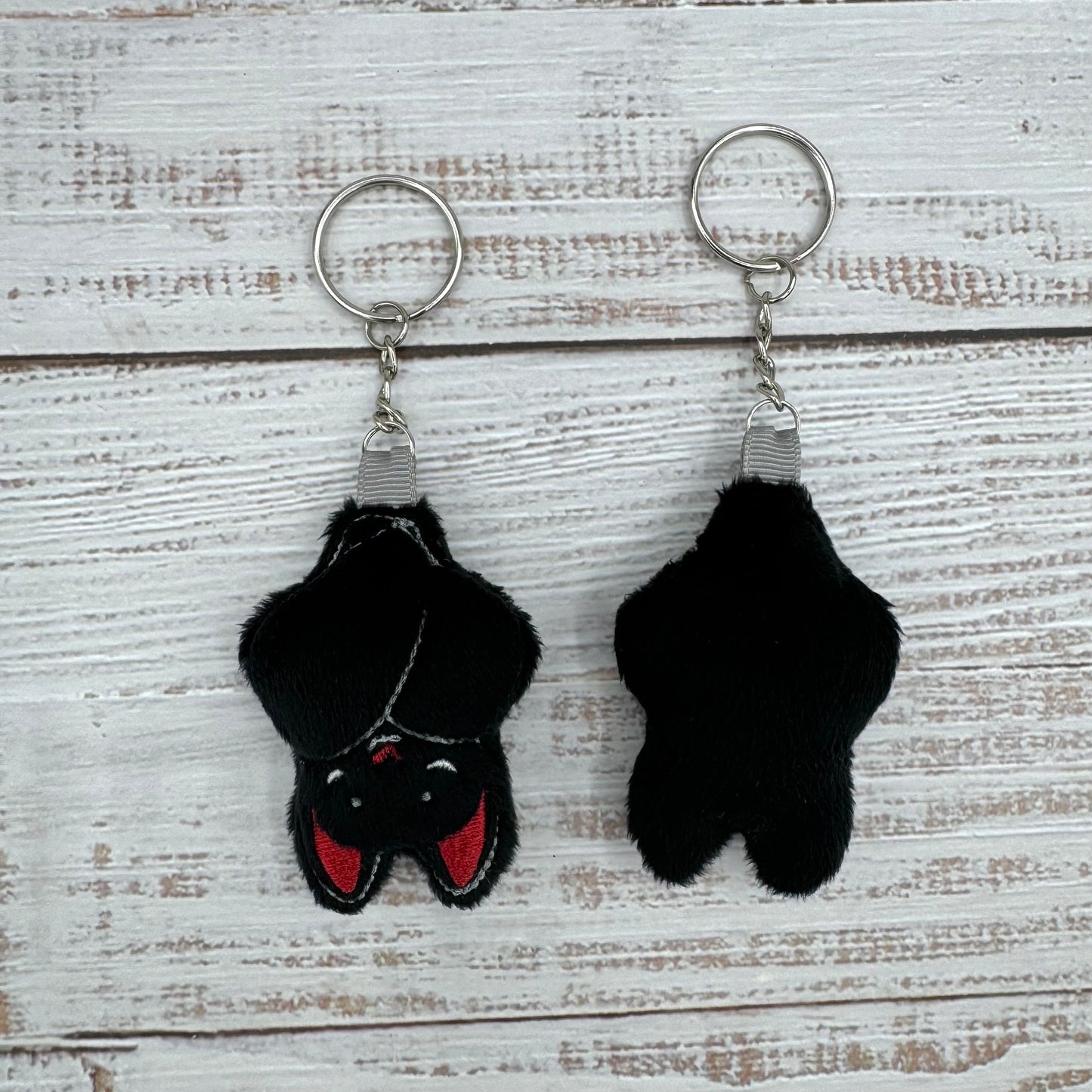 Sleepy Bat Plush Keychain