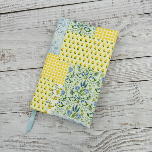 Patchwork Floral -  Adjustable Dust Jacket, Book Cover