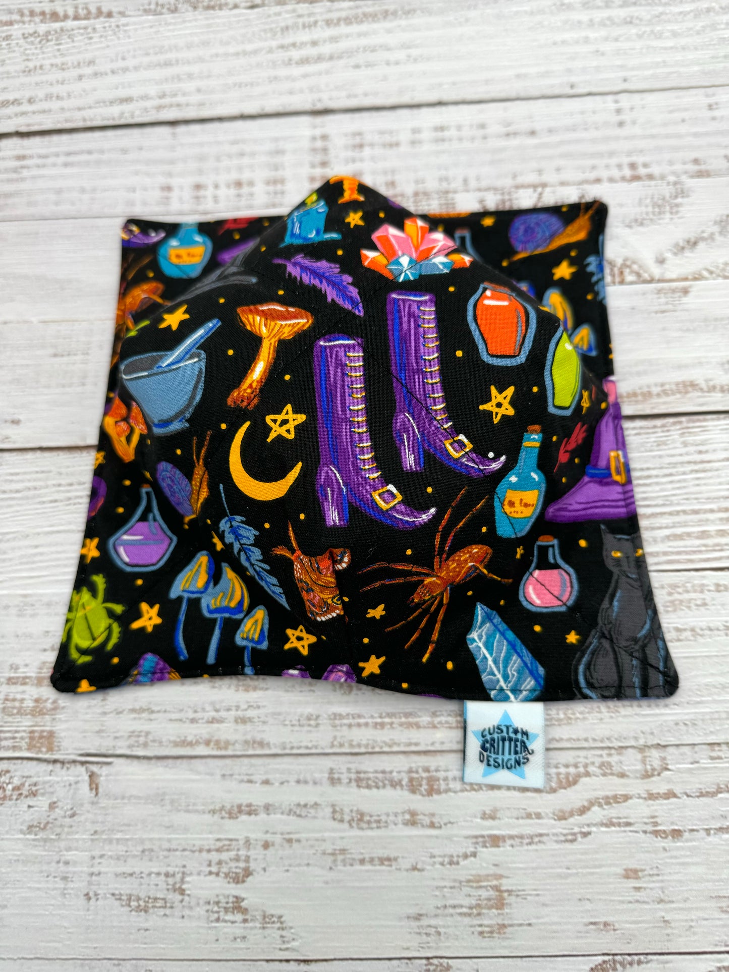 Witchy Vibes Reversible Bowl Cozies - Not Microwavable!