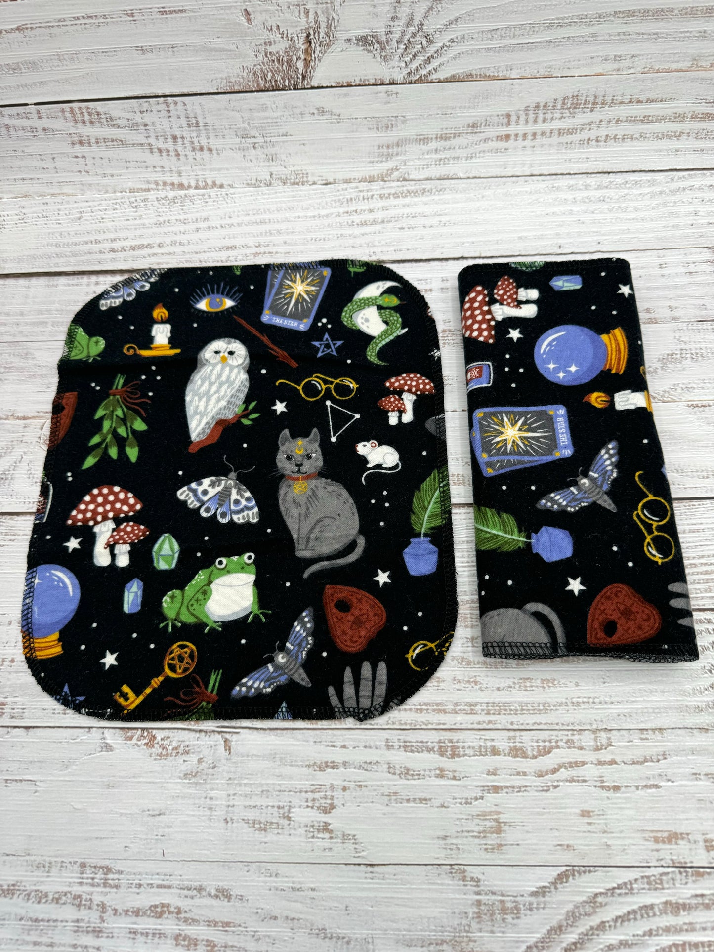 Witchy Familiars - Reusable Paperless Towels - 6 Pack