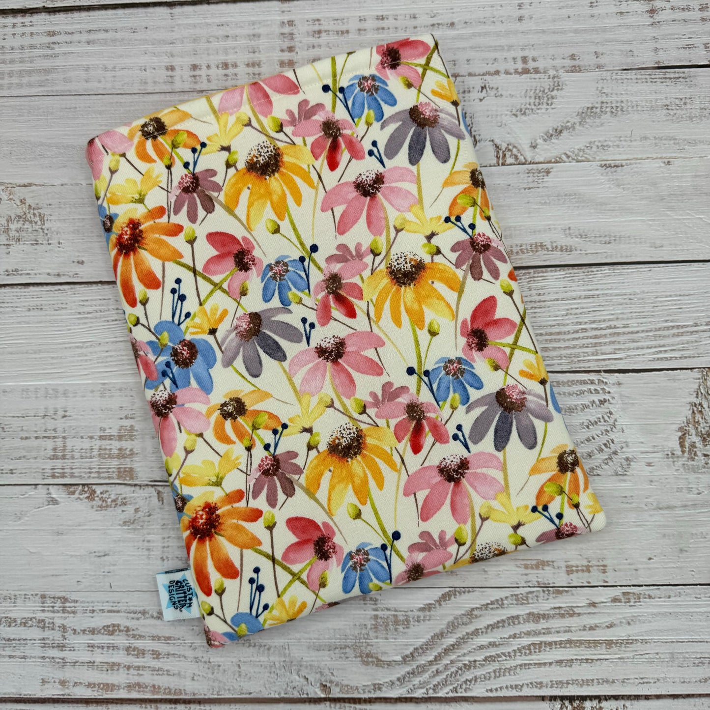 Watercolor Daisies - Book Sleeve