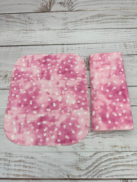 Bokeh Hearts - Reusable Paperless Towels - 6 Pack