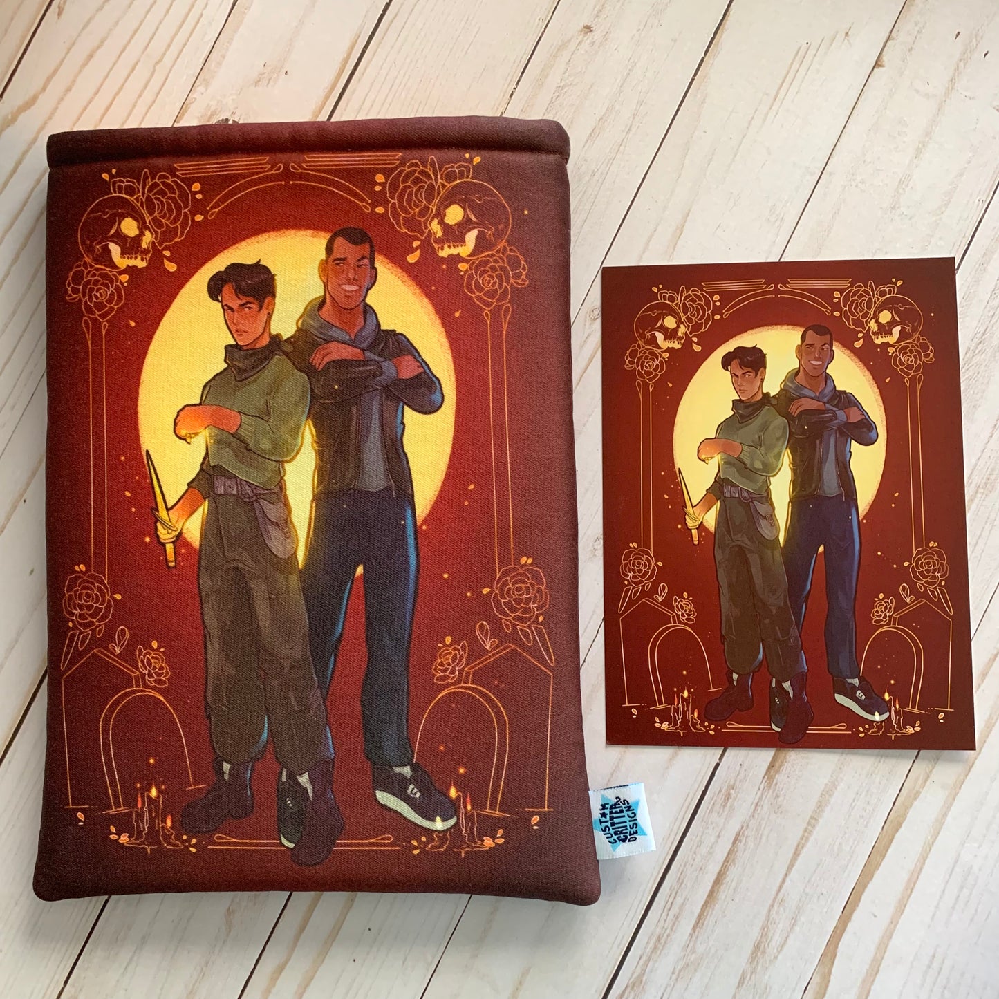 Yadriel & Julian Tarot - 5.25x7.25 Art Print