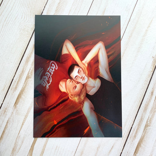 The Ocean Burned 5x7 Art Print