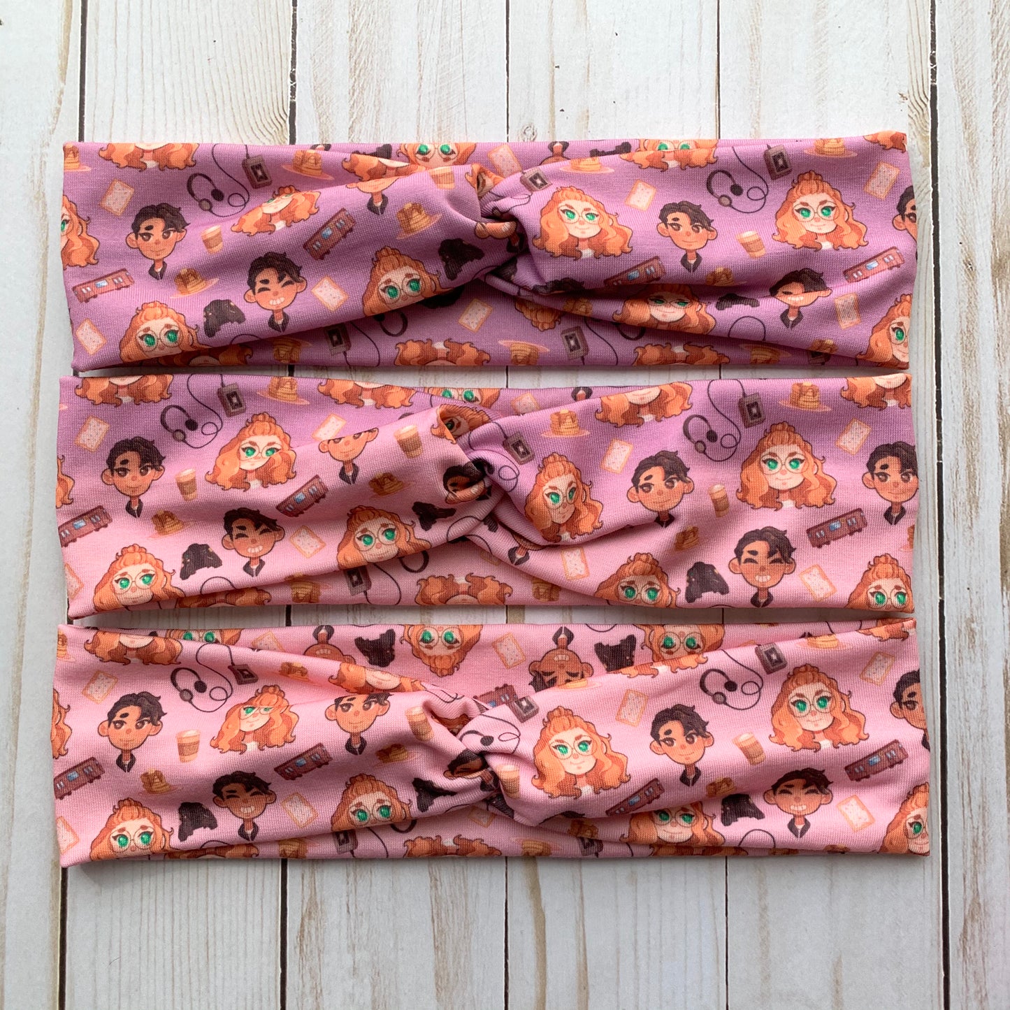 Jane and August OLS - Faux Knot Headband & Scrunchies