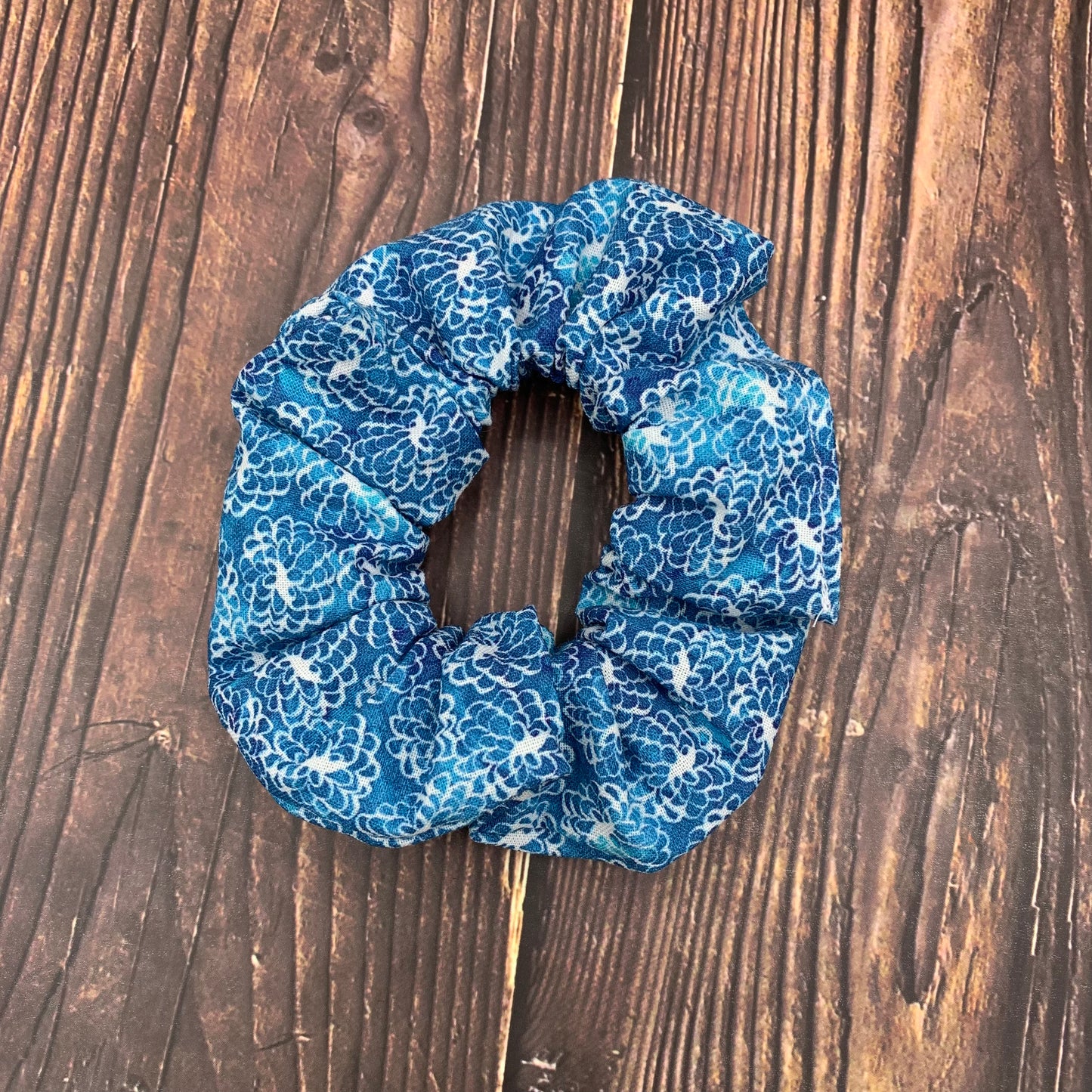 Blue Puff - Scrunchies