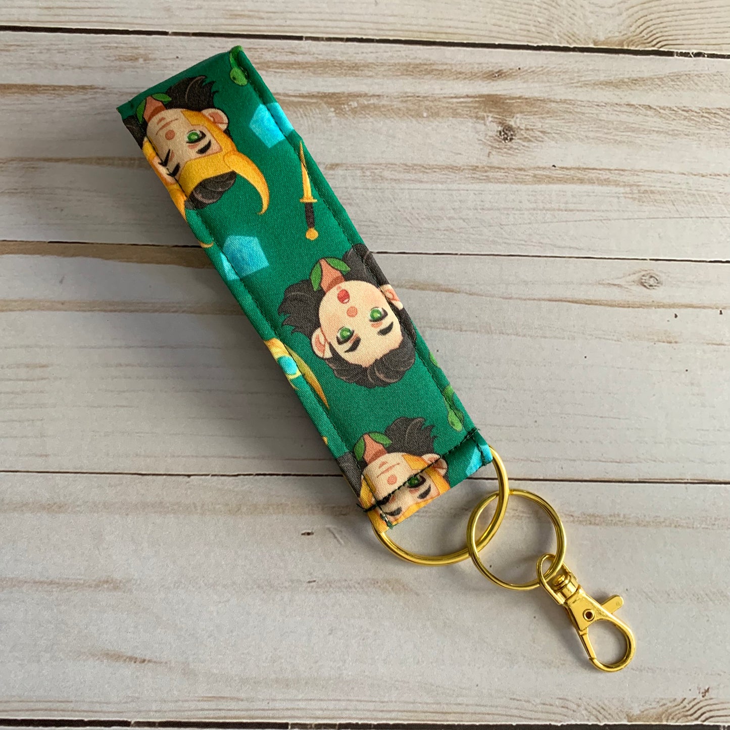 Mischievous One - Wristlet Keychain