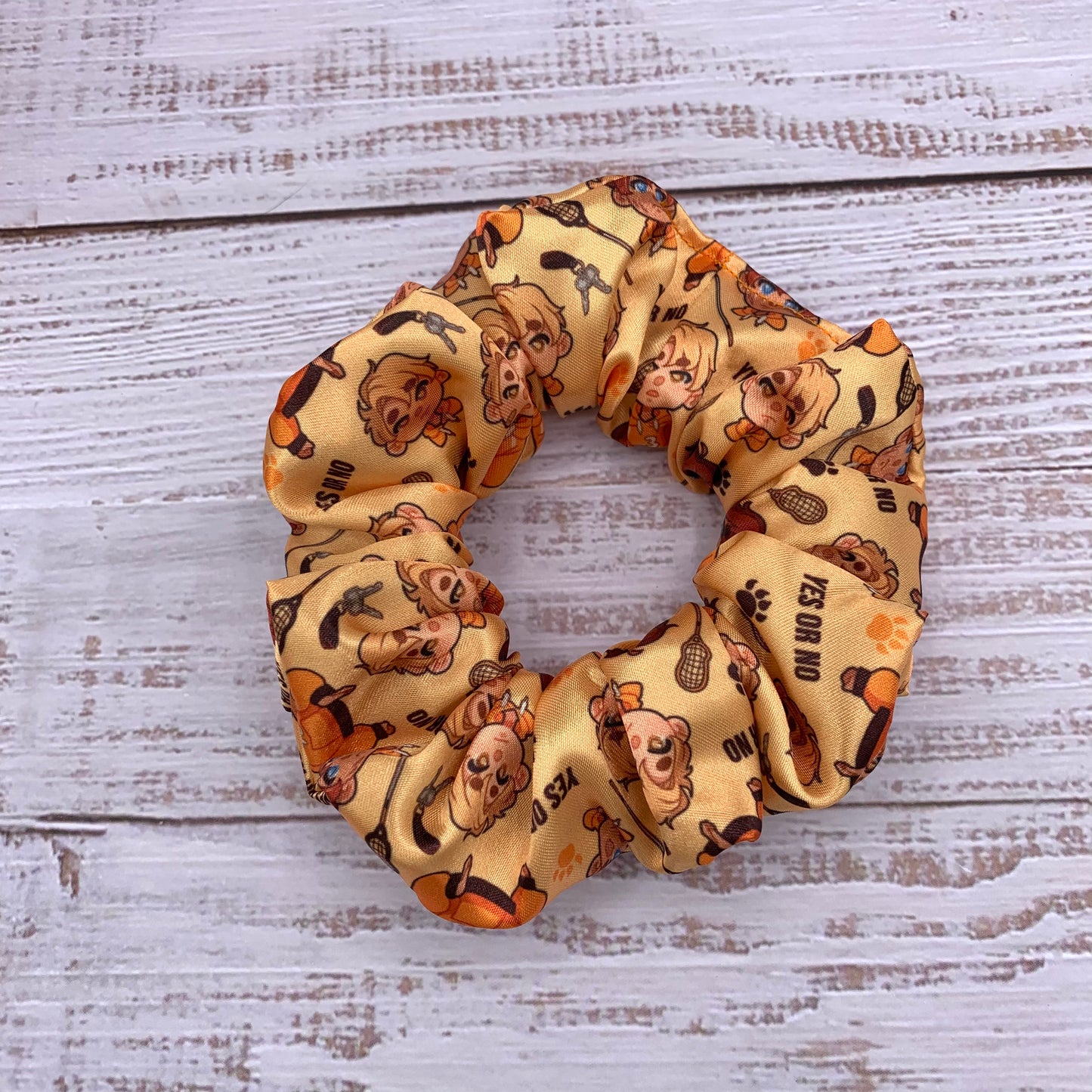 AFTG Andrew & Neil - Satin Scrunchies