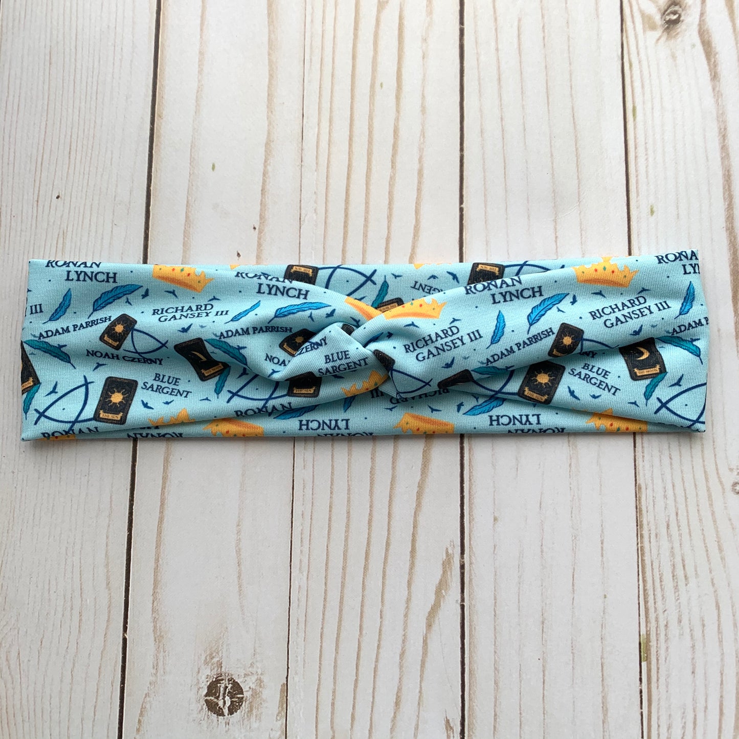 Raven Boys TRC - Faux Knot Headband & Scrunchies