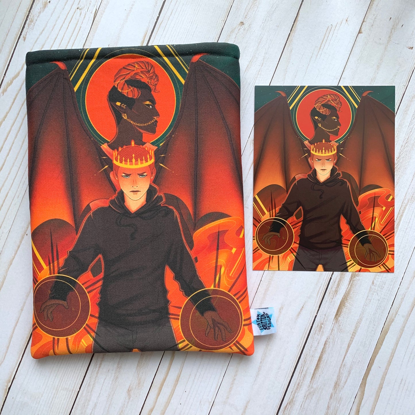 Wyatt & Emyr Tarot - The Witch King 5x7 Art Print