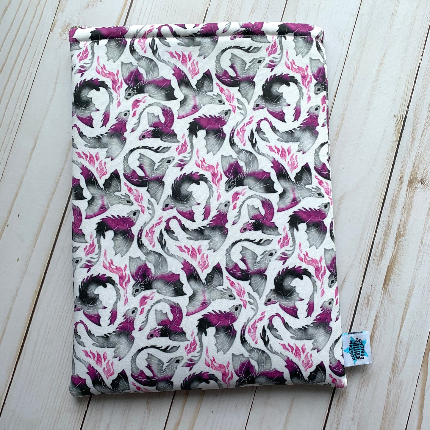 Asexual Pride Dragons! - Book Sleeve