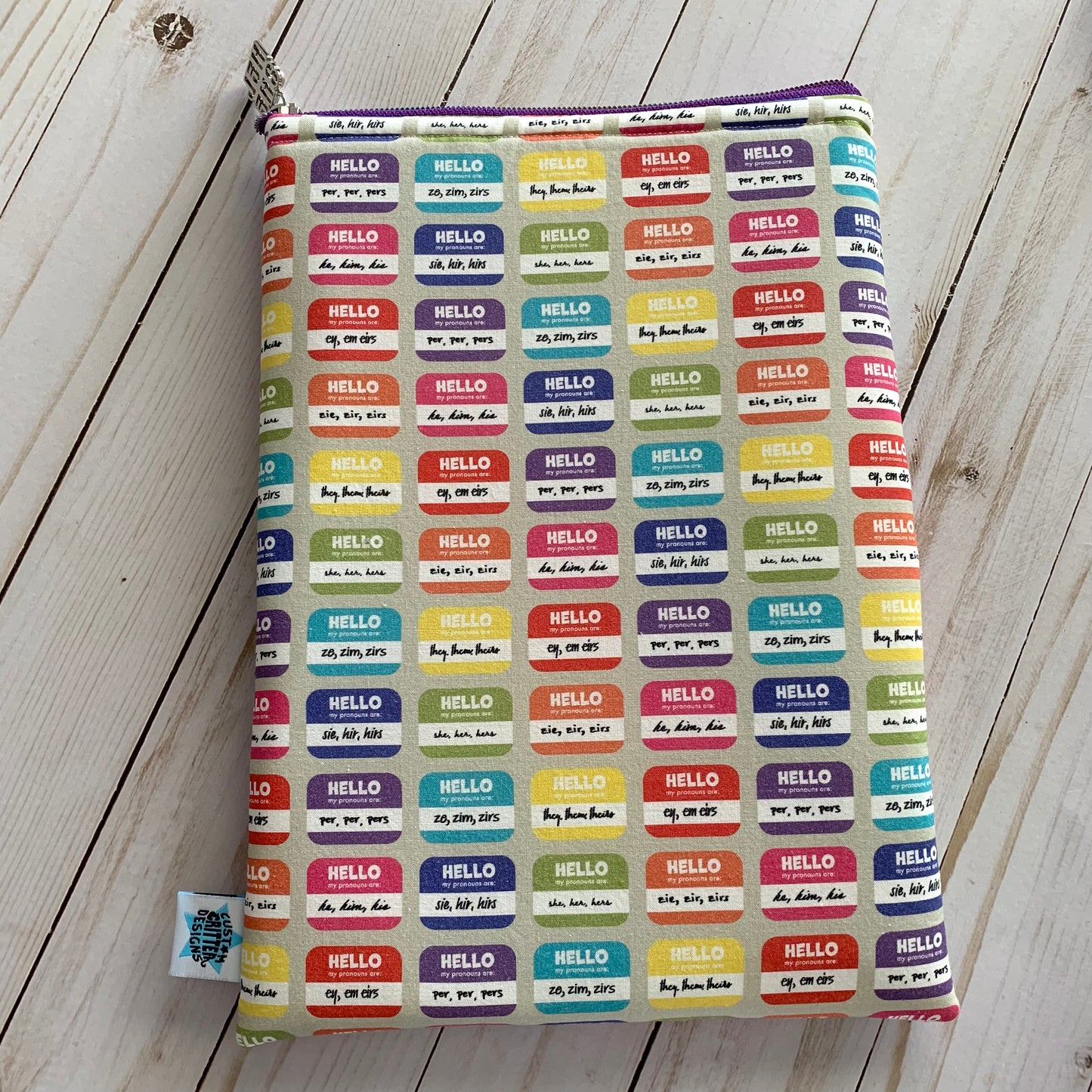 Pronouns - Book Sleeve