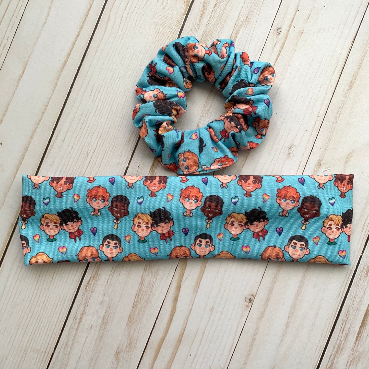 MLM Bookish Couples - Faux Knot Headband & Scrunchies