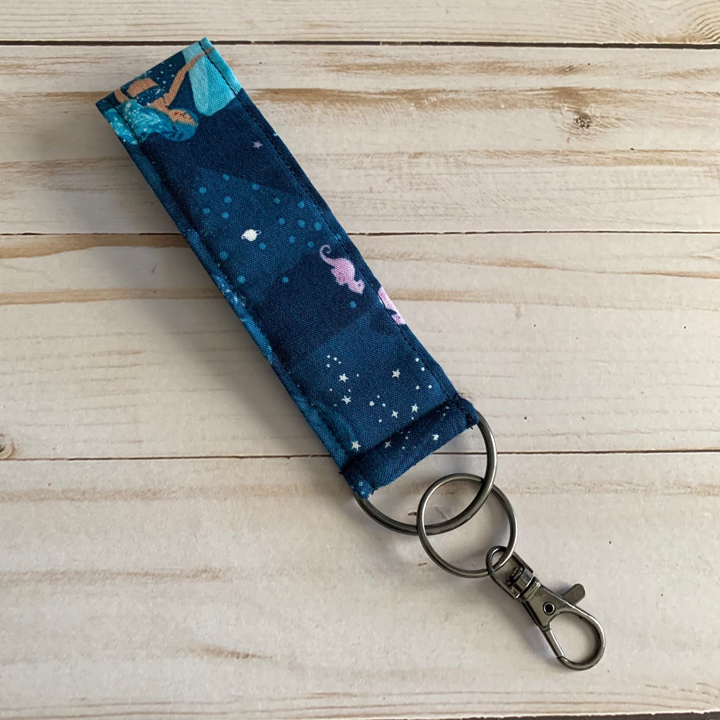 Galactic Ocean - Wristlet Keychain