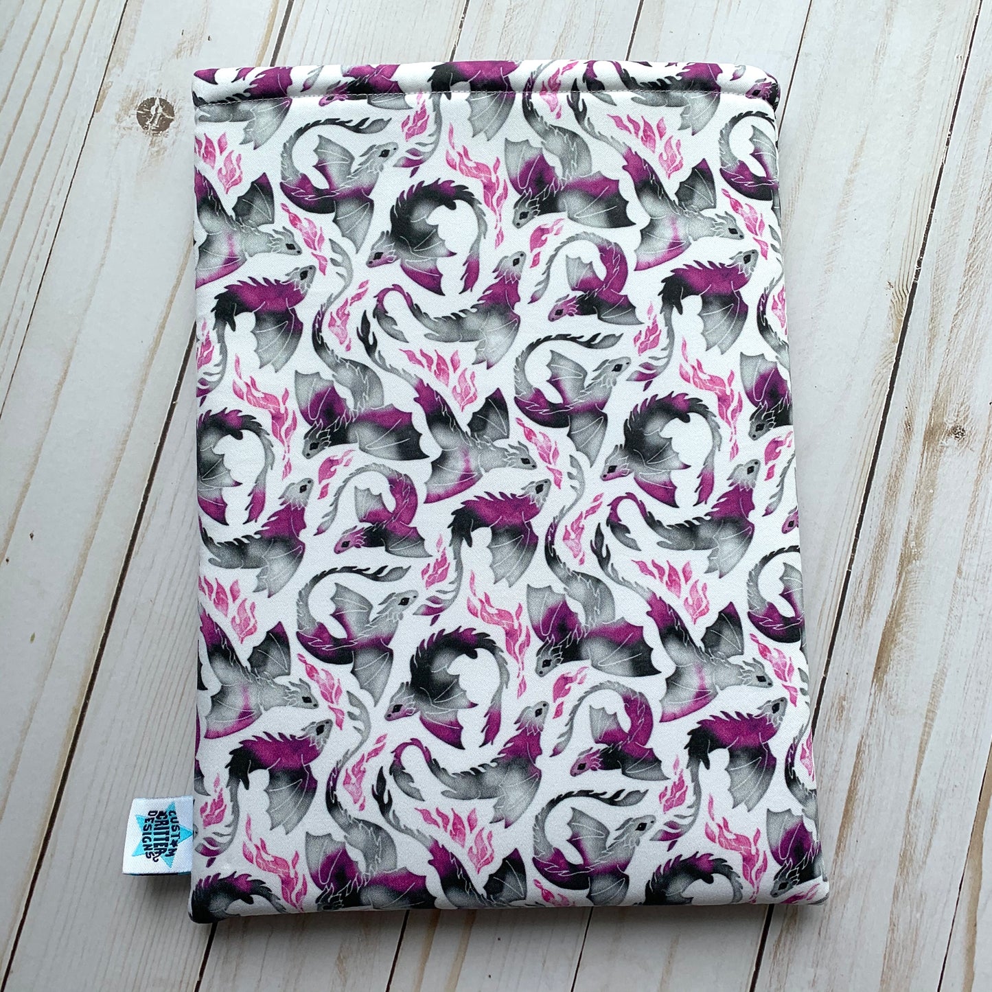 Asexual Pride Dragons! - Book Sleeve