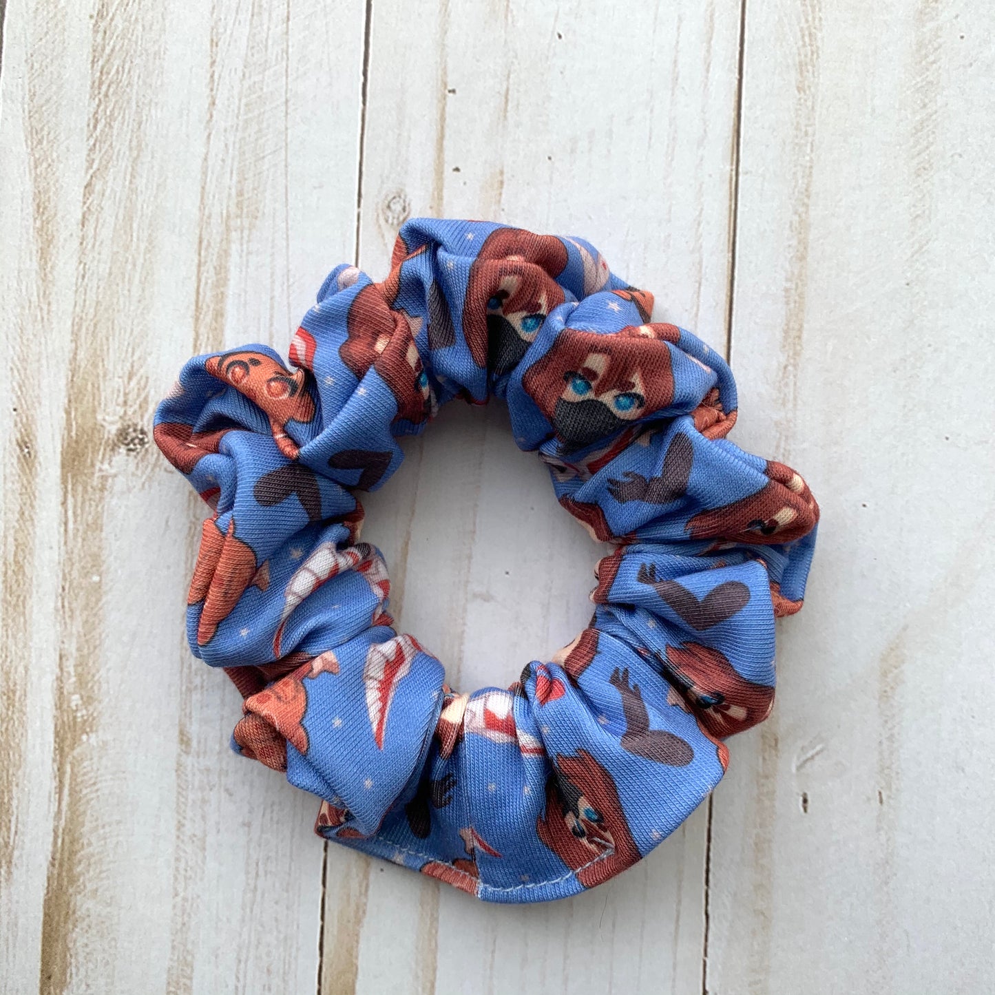 Sam and Bucky - Falcon and Winter Soldier - Faux Knot Headband & Scrunchies