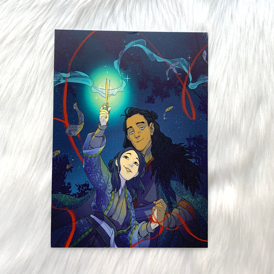 Maia & Edan 5x7 Art Print