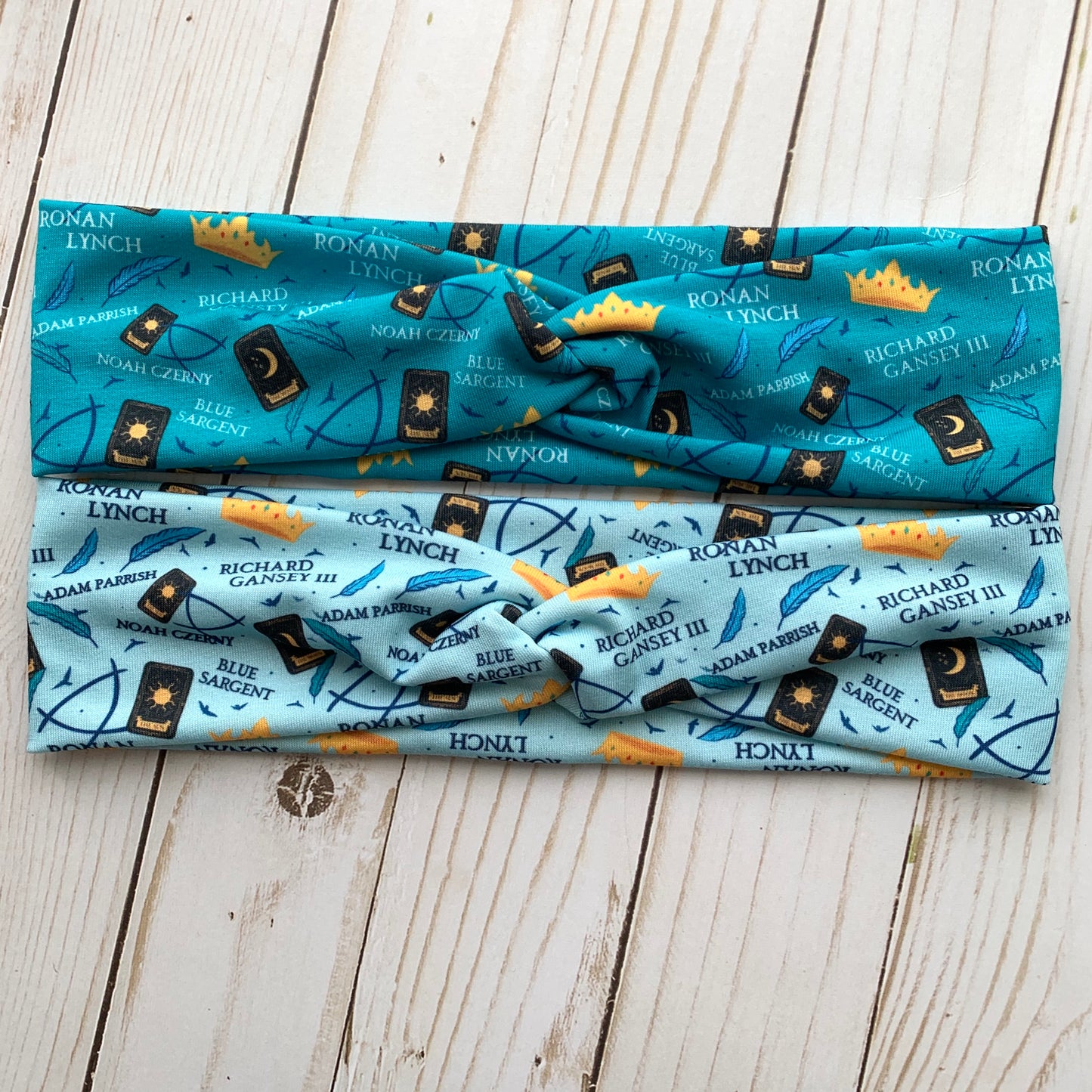 Raven Boys TRC - Faux Knot Headband & Scrunchies