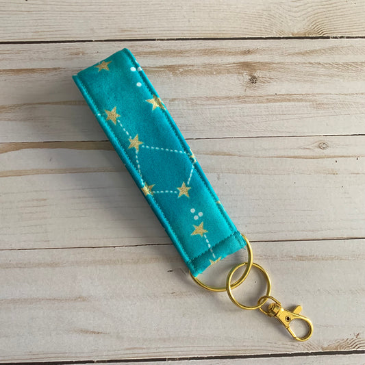 Glitter Constellations - Wristlet Keychain