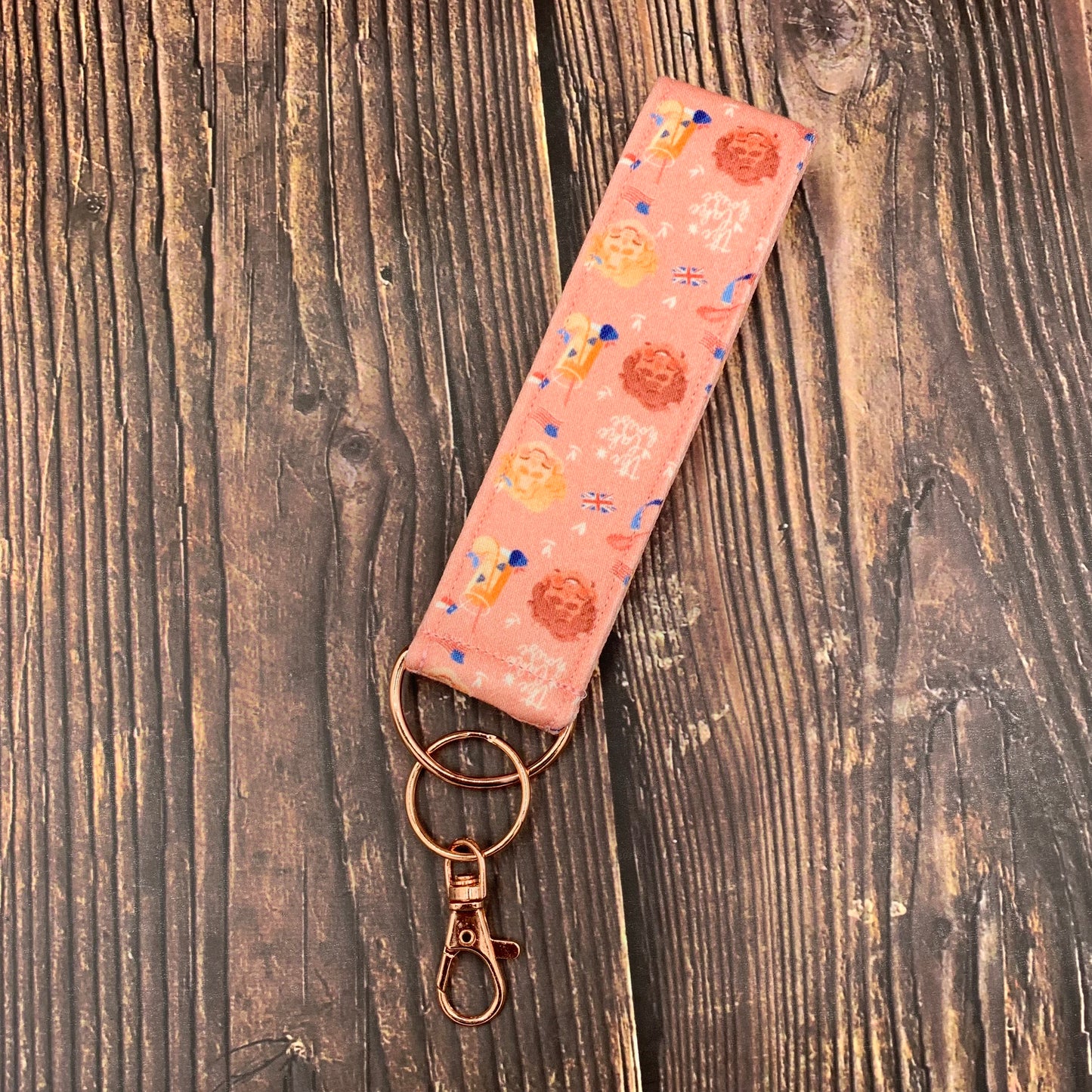 Lake House RWRB - Wristlet Keychain