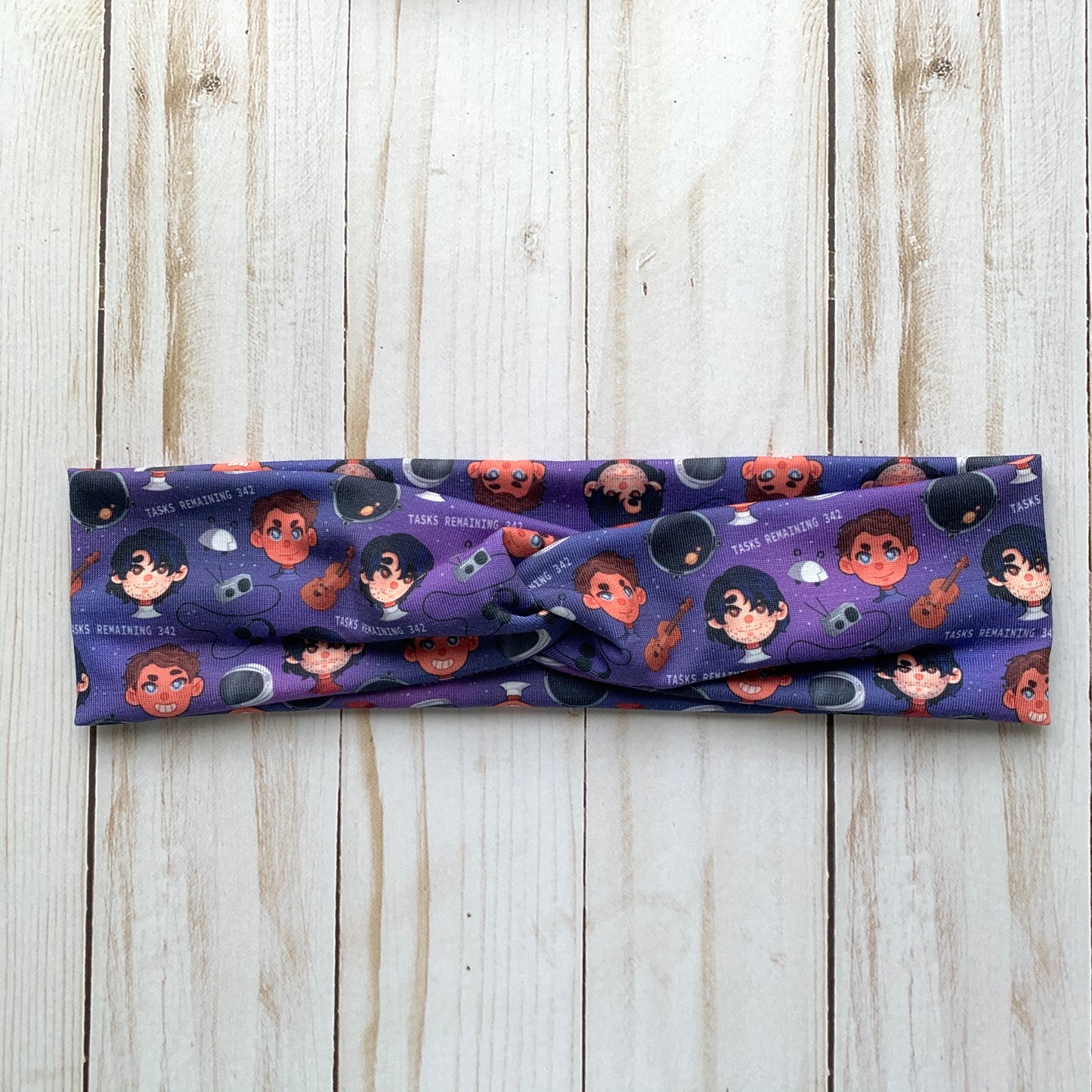 Tasks Remaining TDOU - Faux Knot Headband & Scrunchies