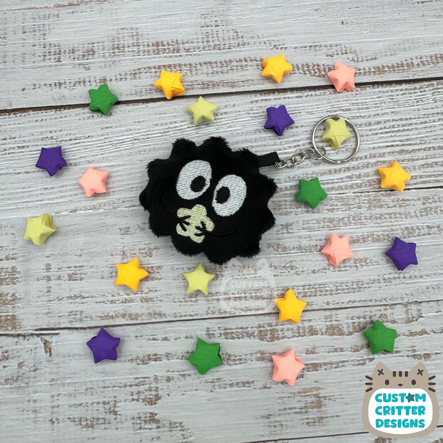 Soot Sprite Plush Keychain
