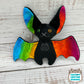Rainbow Bat Plush
