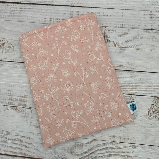 Dainty Pink Florals - Book Sleeve