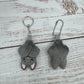 Sleepy Bat Plush Keychain